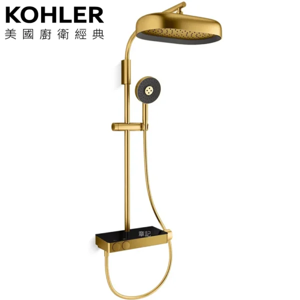 K-26331T-9-2MB KOHLER Anthem 恆溫二路淋浴柱(摩登金) K-26331T-9-2MB