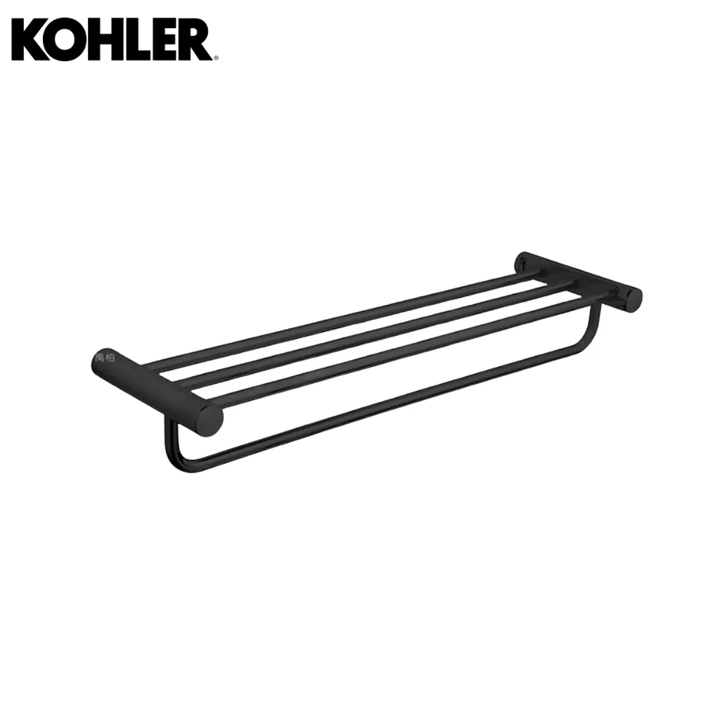 K-45400BL KOHLER July 置衣毛巾架(啞光黑) K-45400T-BL