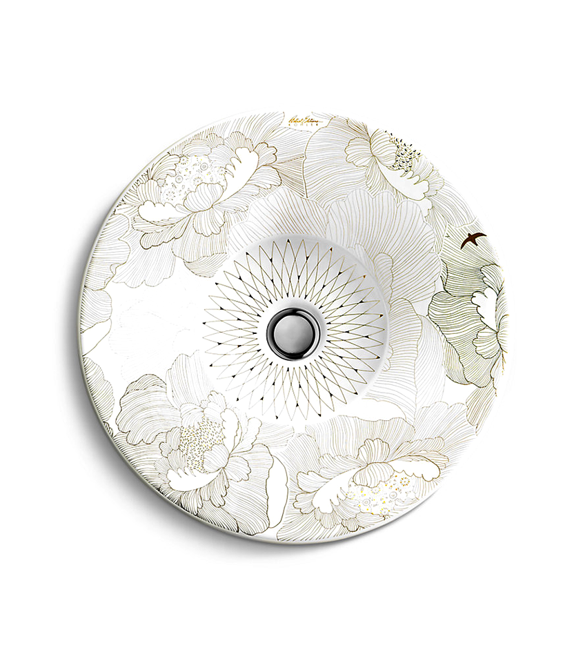 14223T-SMC-0 KOHLER Empress Bouquet 彩繪獨立盆(42cm) K-14223T-SMC-0