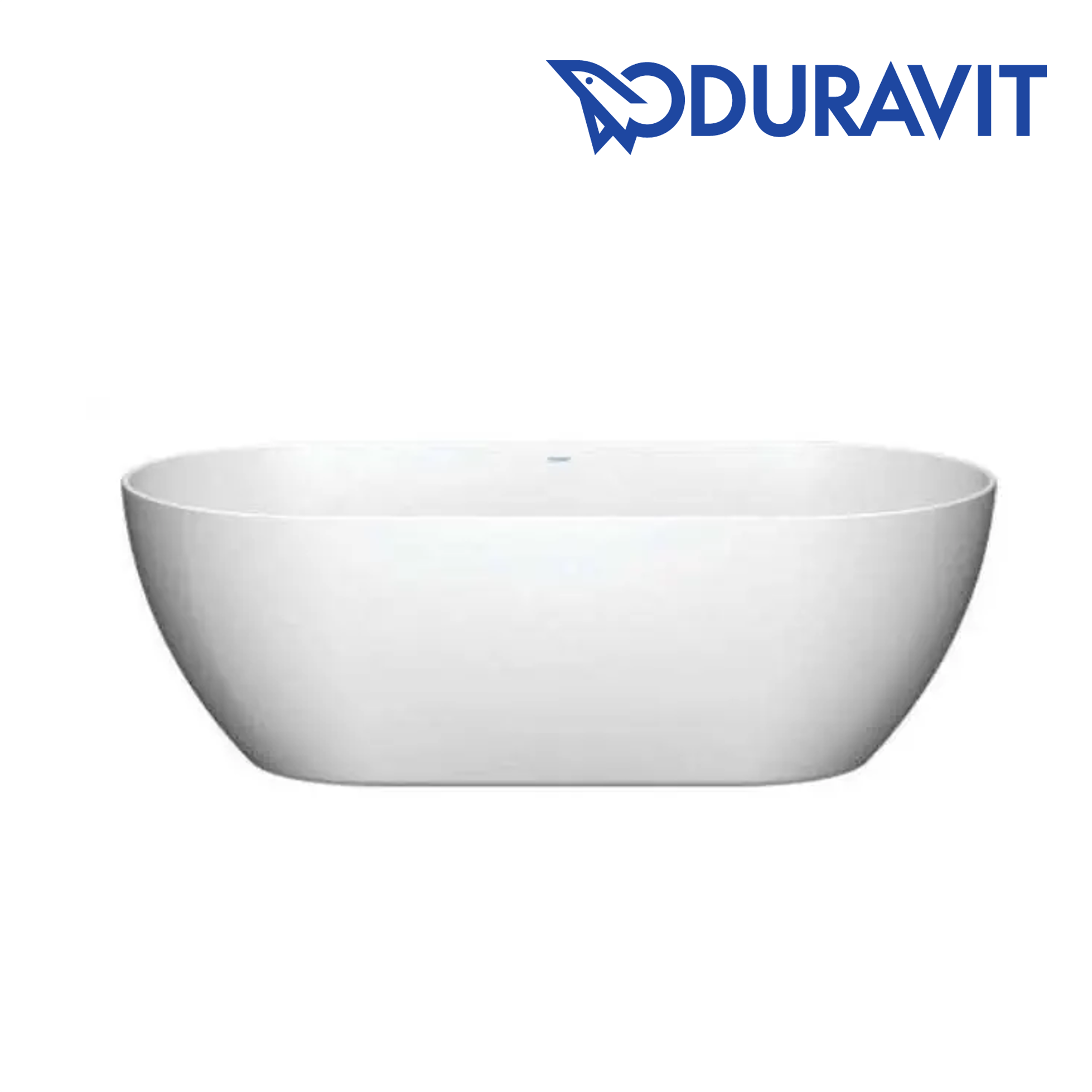DURAVIT 160cm人造石獨立缸Trento (霧白) 700629000000060