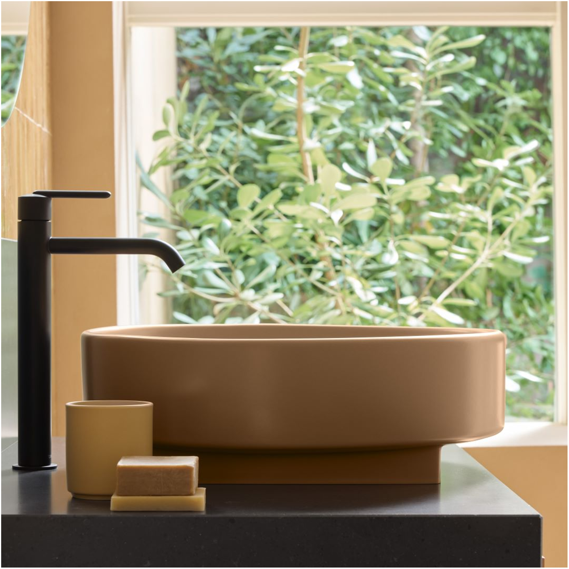 1_654aa998-9d96-4052-b59f-53ab7831c73c DURAVIT Balcoon系列-檯上盆(赤陶色) 55cm x 45cm 241055AM79