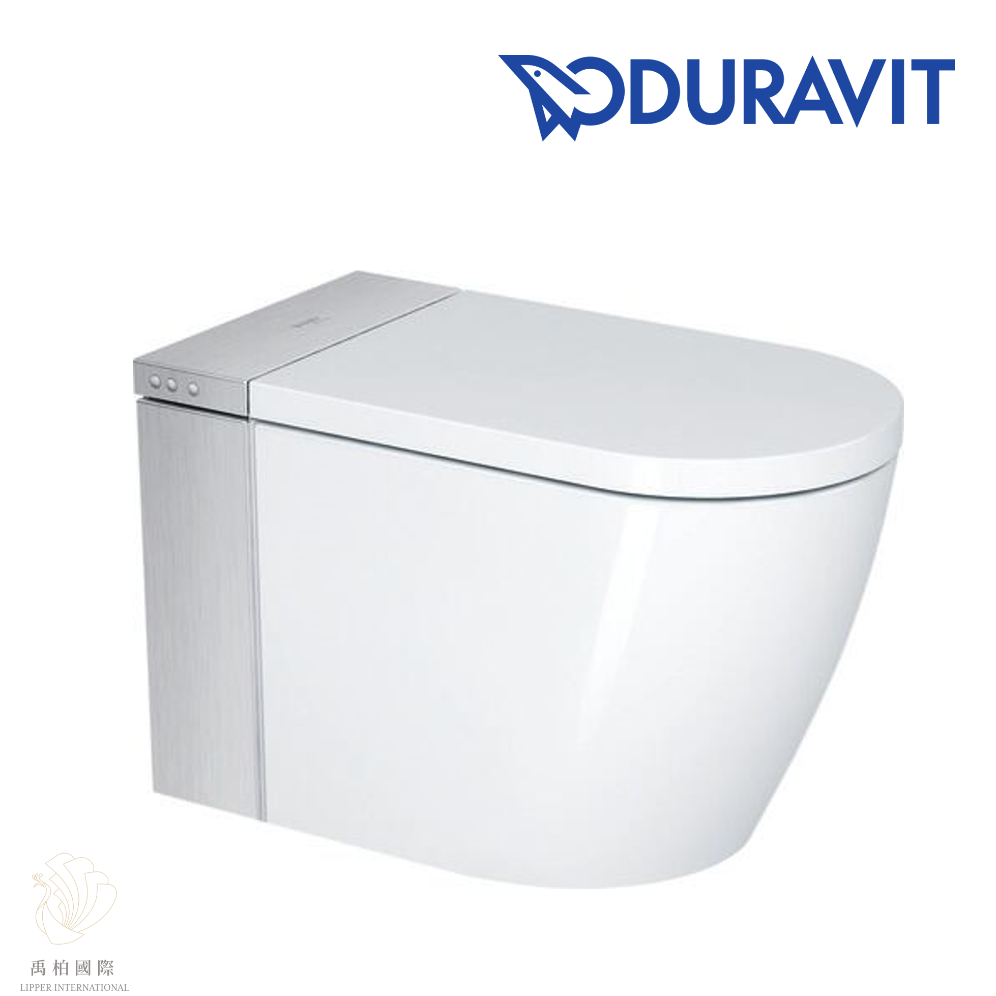 DURAVIT SensoWash I PLUS (不鏽鋼款) 全自動免治馬桶  620000001501321