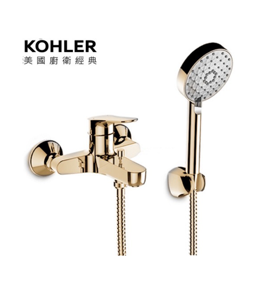 KOHLER Accliv 沐浴龍頭-法蘭金 K-33079T-4-AF