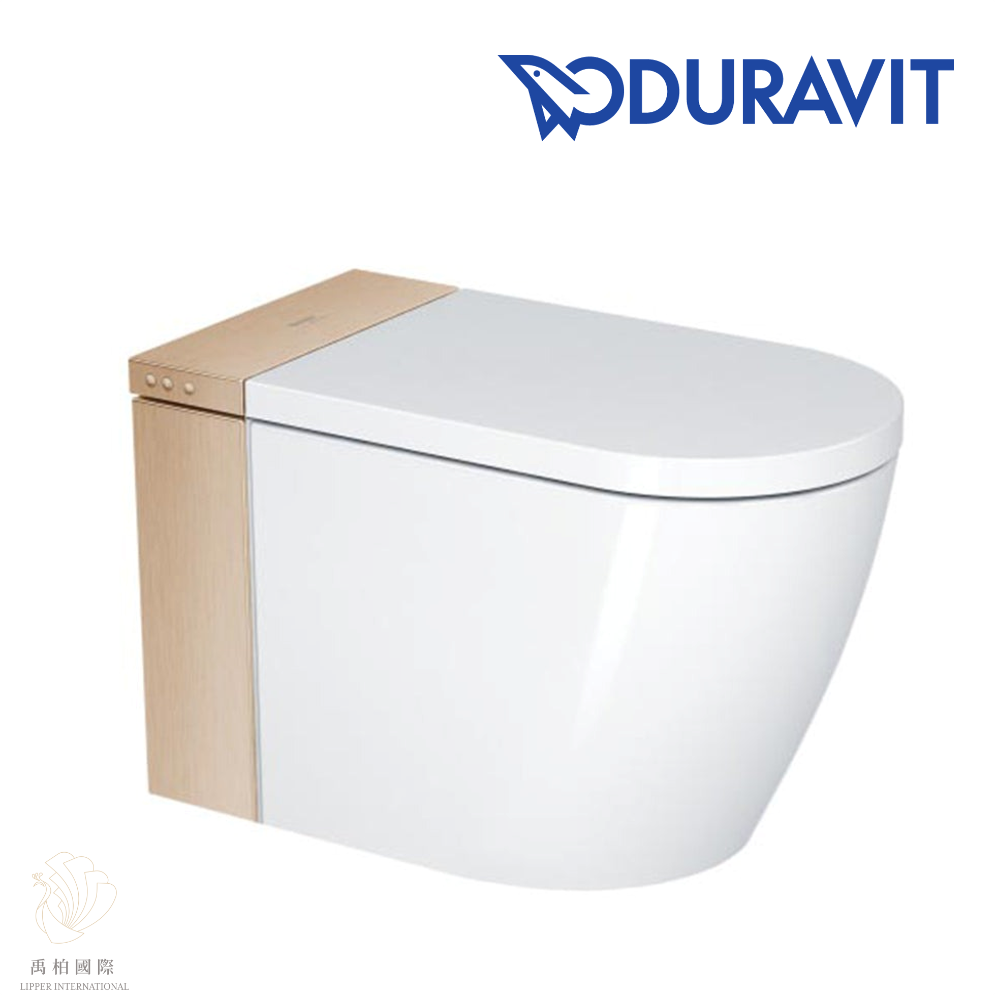DURAVIT SensoWash I PLUS (霧玫瑰金款) 全自動免治馬桶  620000021501321
