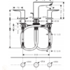 49 hansgrohe Talis E 三孔臉盆龍頭 71733-67 (同71733670)