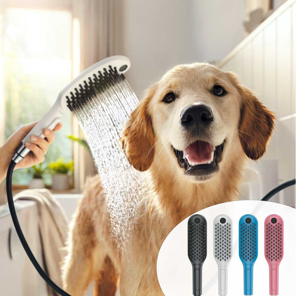 607602_shower1 hansgrohe 寵物洗澡蓮蓬頭(狗狗專用)-Dog Shower 26640