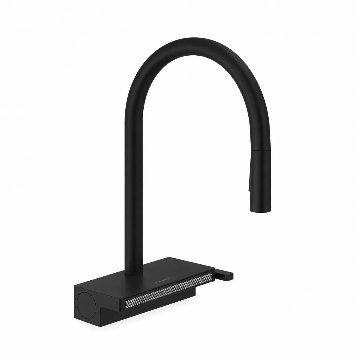73837671 ✦hg精選產品✦ hansgrohe Aquno Select M81伸縮廚房龍頭-霧黑 73837671