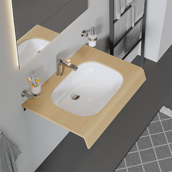 DURAVIT 下崁盆 D-Code(白) 0338560000