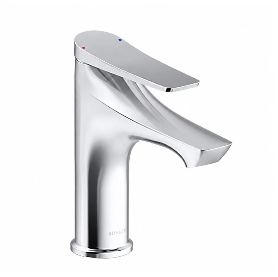 💖廚衛升級優惠💖KOHLER Fore Arc臉盆龍頭-鉻色 K-29546T-4-CP