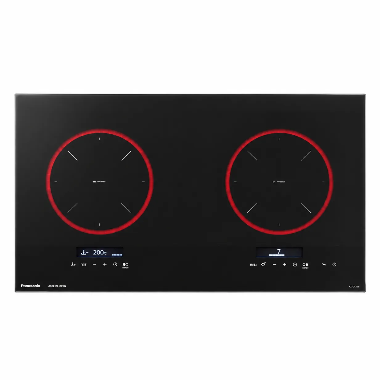 Panasonic 雙口IH感應爐(極致黑/珍珠白) KY-A1W70