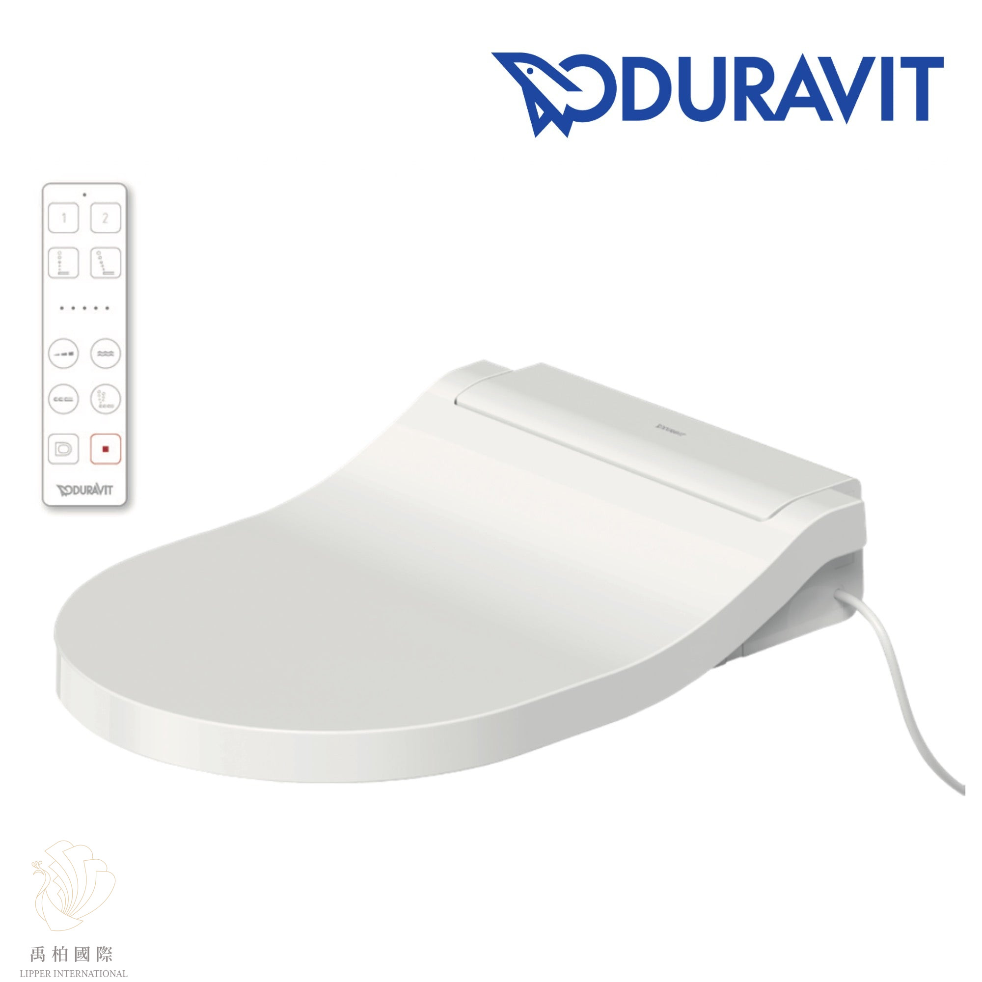 DURAVIT 遙控器沖洗坐墊 Sensowash E 615000012040001