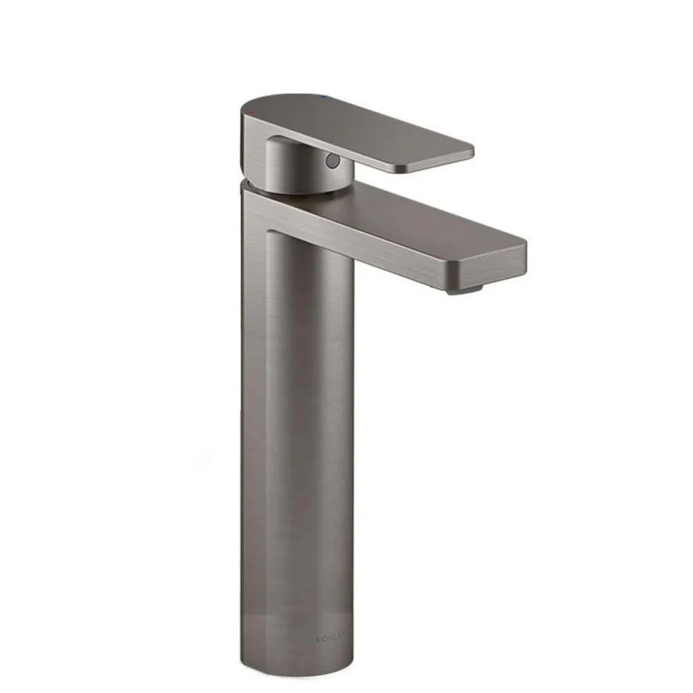 k-23475t-4-Brt 💖廚衛升級優惠💖KOHLER Parallel高腳臉盆龍頭-幻境銀 K-23475T-4-BRT