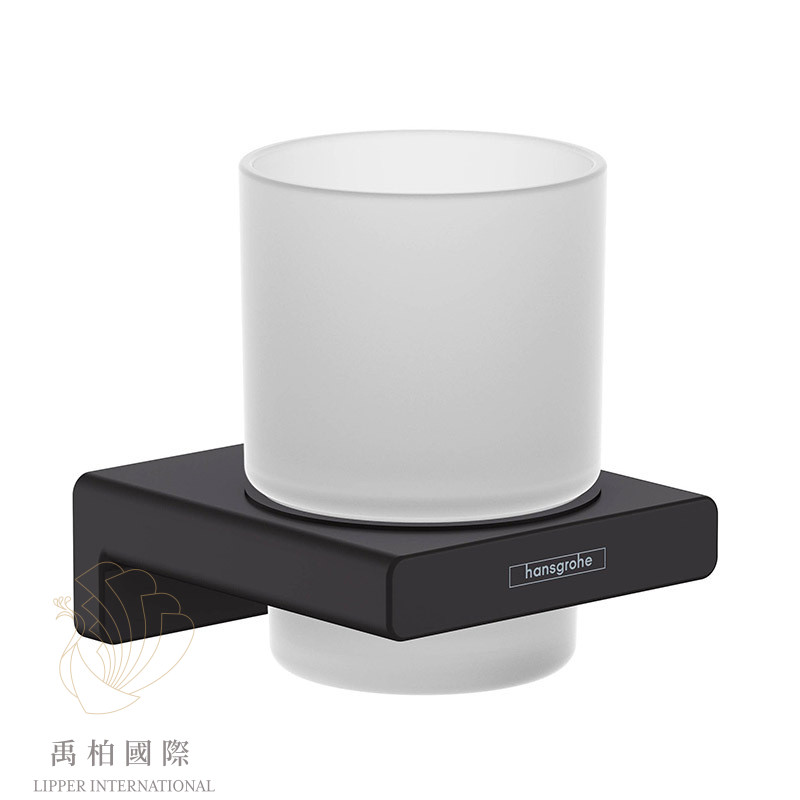 Hansgrohe AddStoris漱口杯架 霧黑41749677