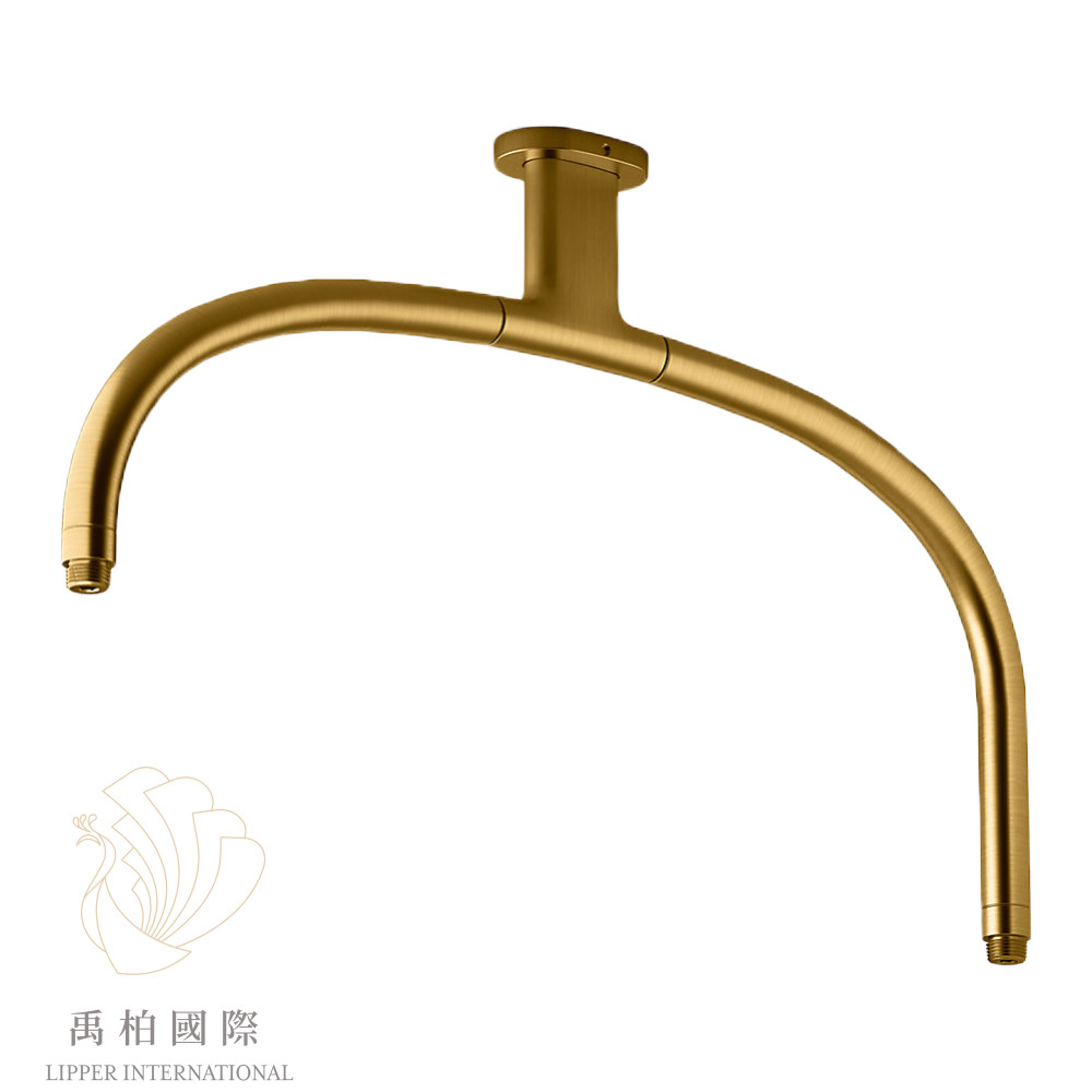 KOHLER Statement雙臂花灑淋浴組 摩登金 K-26303T-2MB