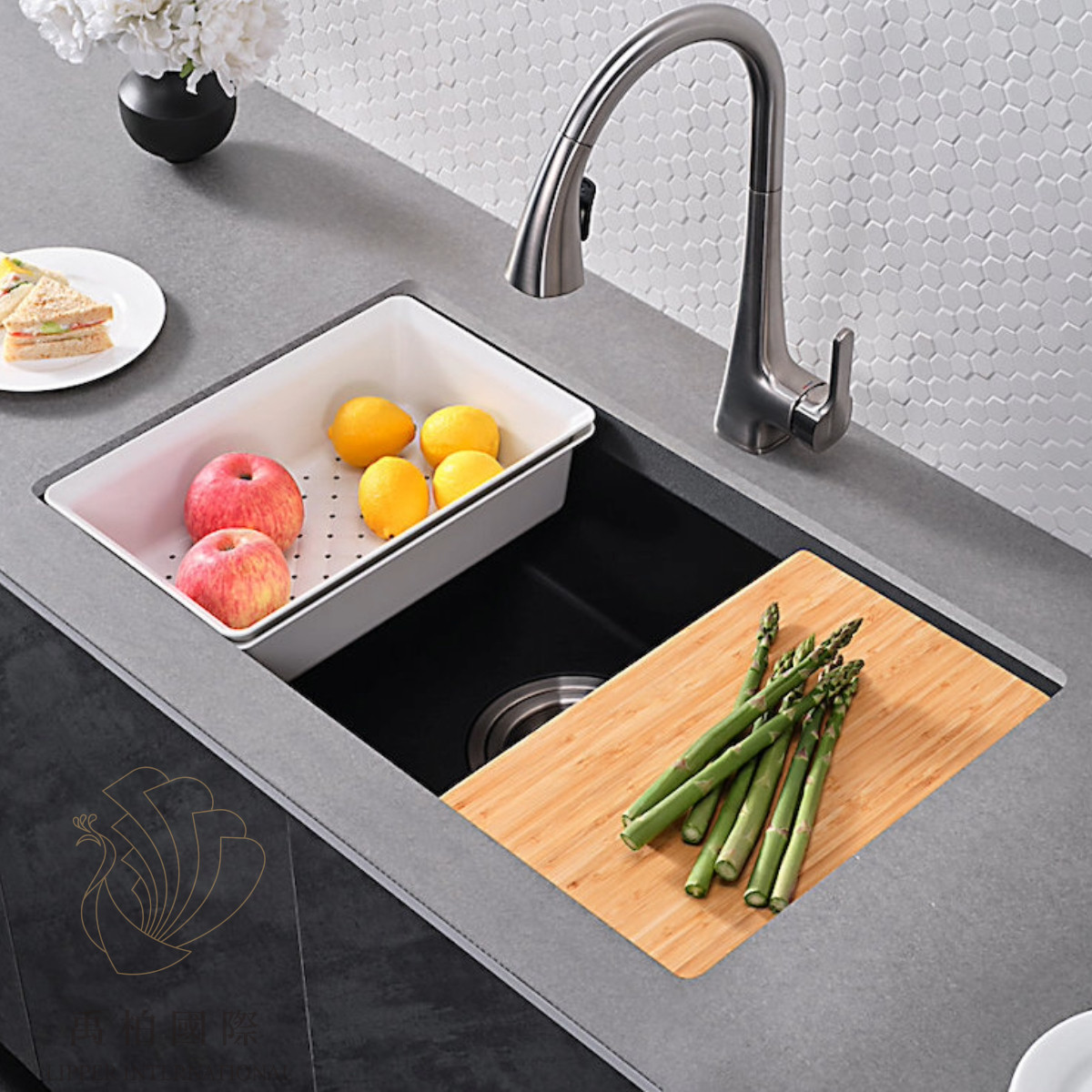 original-103 KOHLER Task Neoroc花崗岩水槽K-31085T-J-UM1
