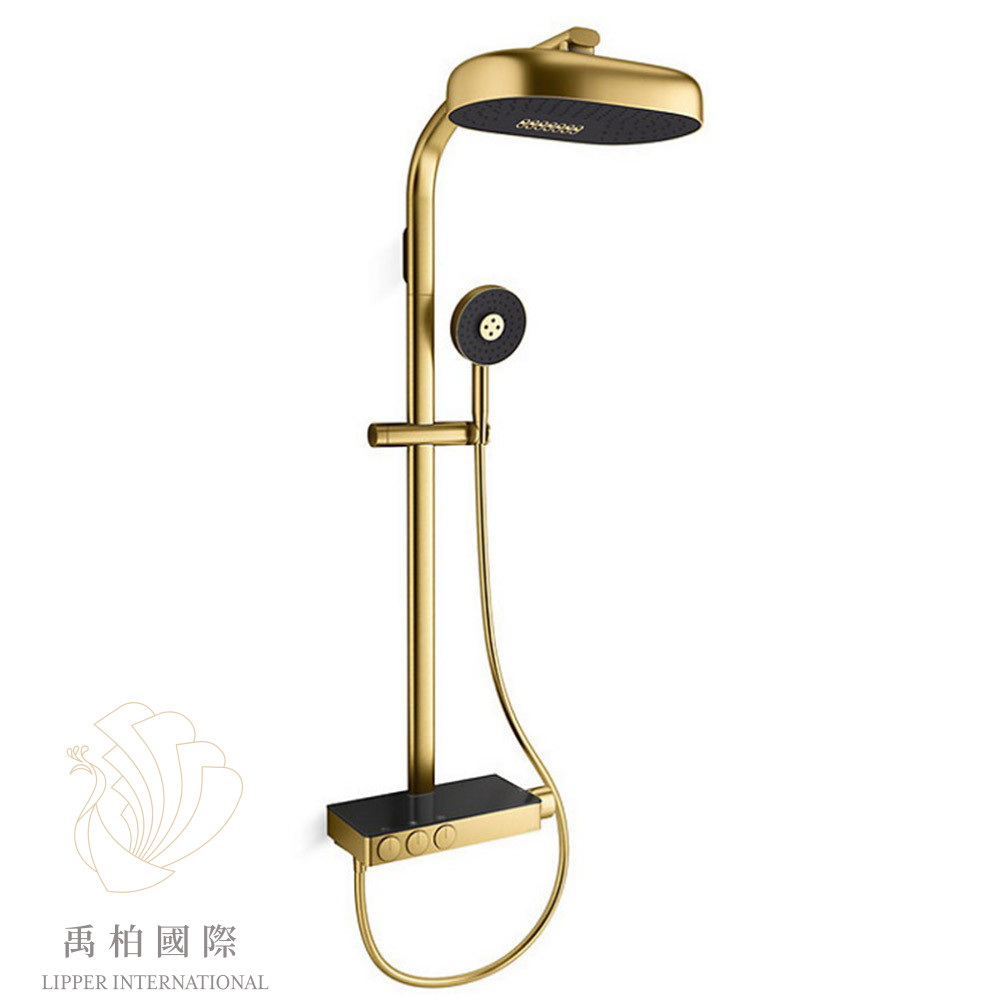 KOHLER Anthem恆溫花灑淋浴柱 摩登金K-26332T-9-2MB