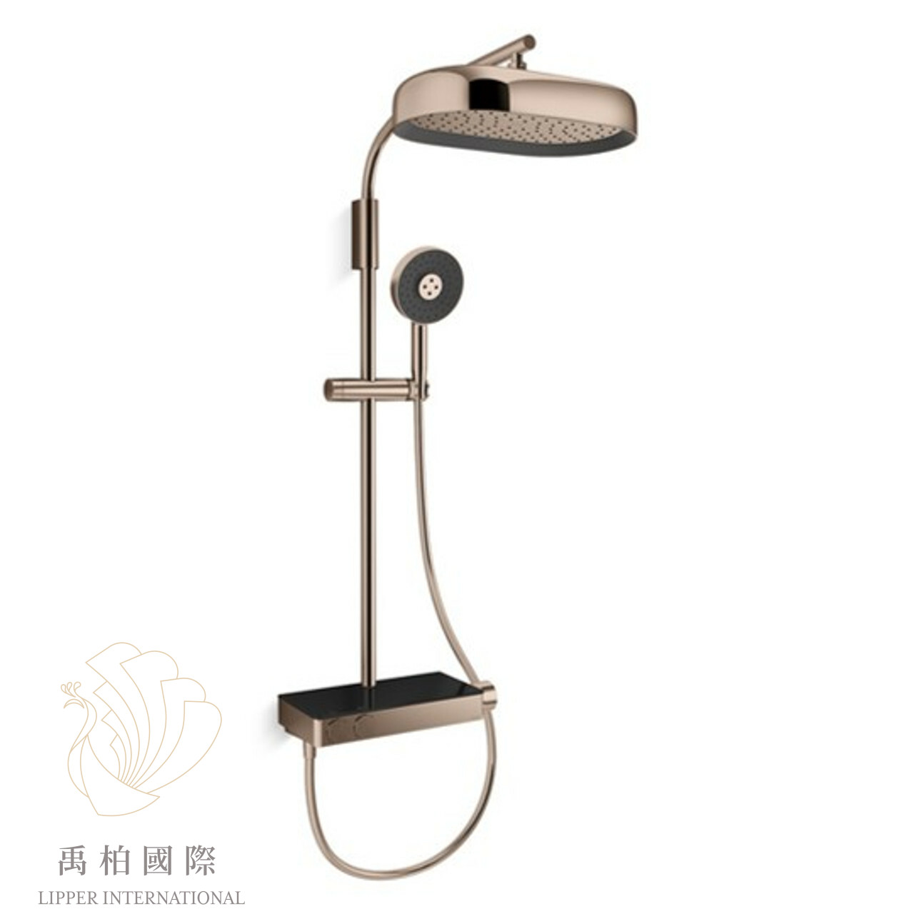 KOHLER Anthem恆溫二出淋浴柱 玫瑰金K-26331T-9-RGD