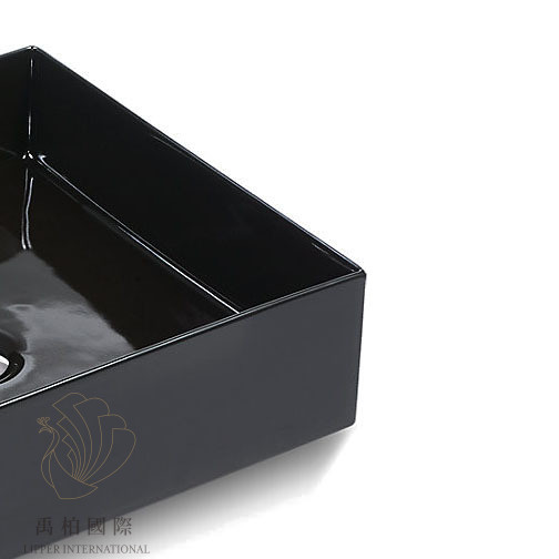 KOHLER Mica方形獨立盆 黑(39cm) K-90011T-7