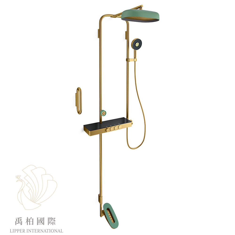 KOHLER Spaviva恆溫四出淋浴柱 摩登金K-EX31848T-9-2MB