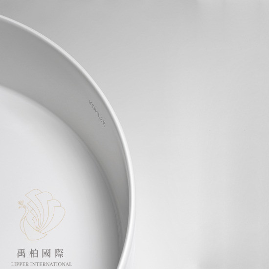 original-1122 KOHLER Mica圓形獨立盆 亮黑(41cm) K-90012T-7