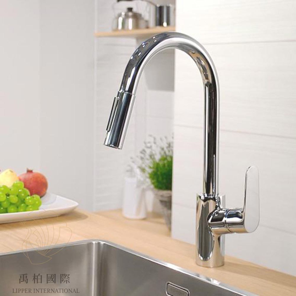 original-1148 Hansgrohe Focus M41 伸縮廚房龍頭 31815