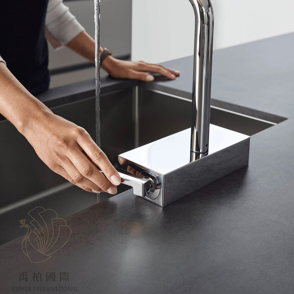 hansgrohe Aquno Select M81伸縮廚房龍頭 73837001
