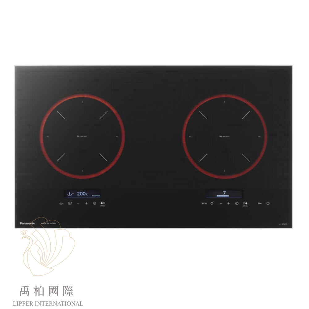 original-1195 Panasonic 雙口IH爐(極致黑/珍珠白) KY-A1W70