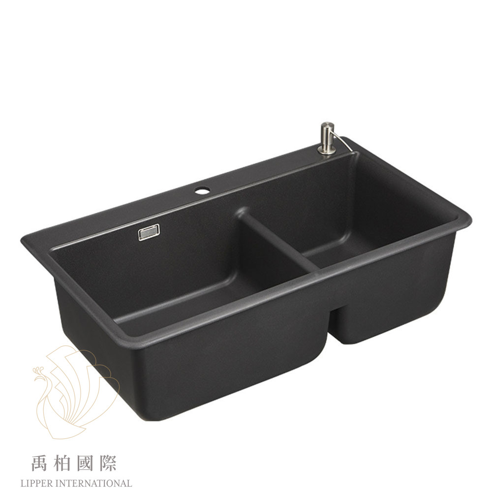 original-1284 KOHLER Cairn Neoroc花崗岩雙槽(84cm)K-27815T-2HD