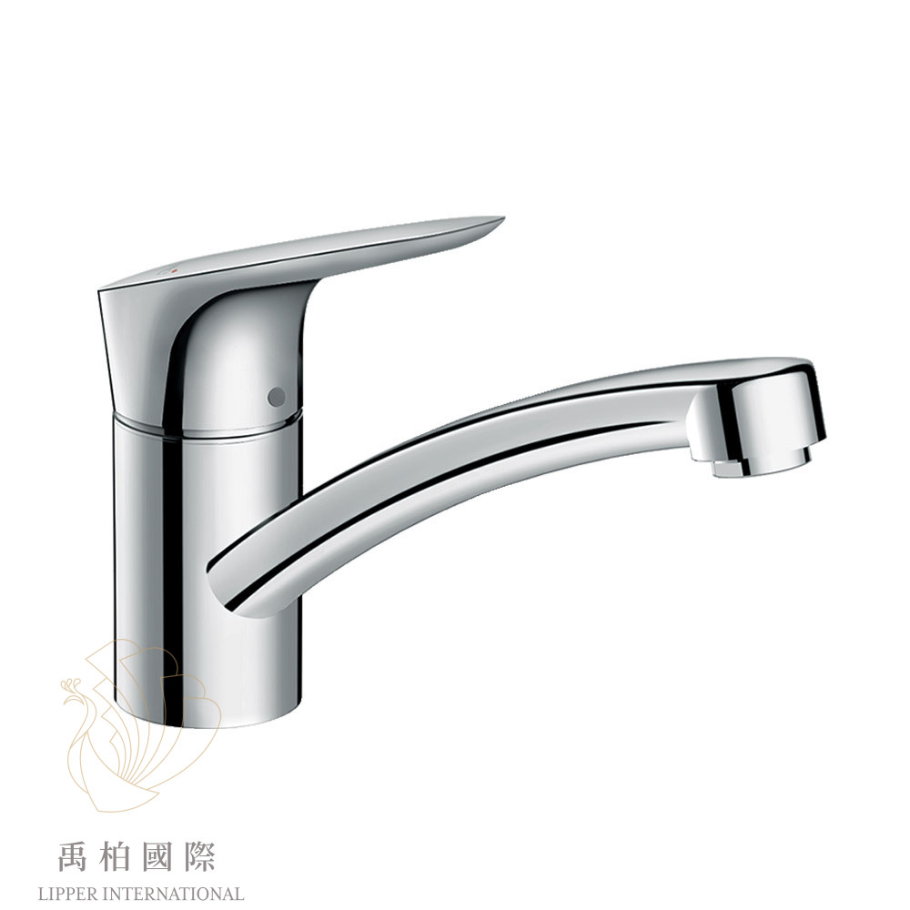 original-1301 Hansgrohe Logis 120單槍廚房龍頭 鉻色71830000