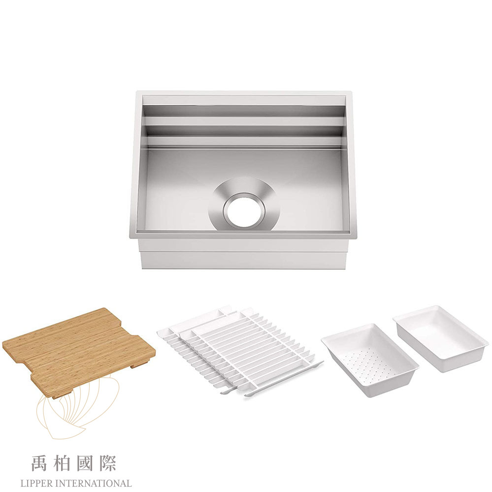 original-1316 KOHLER Prolific多功能不鏽鋼水槽(58cm)K-23650T-C-NA