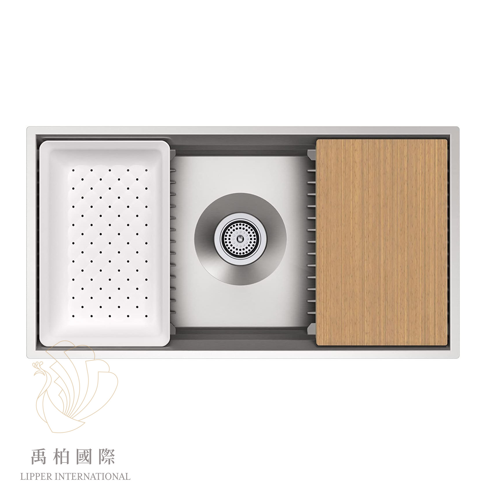 KOHLER Prolific多功能不鏽鋼水槽(73cm)K-23651T-C-NA