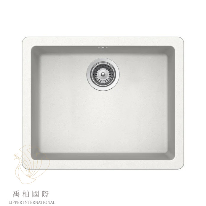 original-1327 Hafele海福樂 55cm花崗岩水槽Quadro N100砂礫白 570.31.750