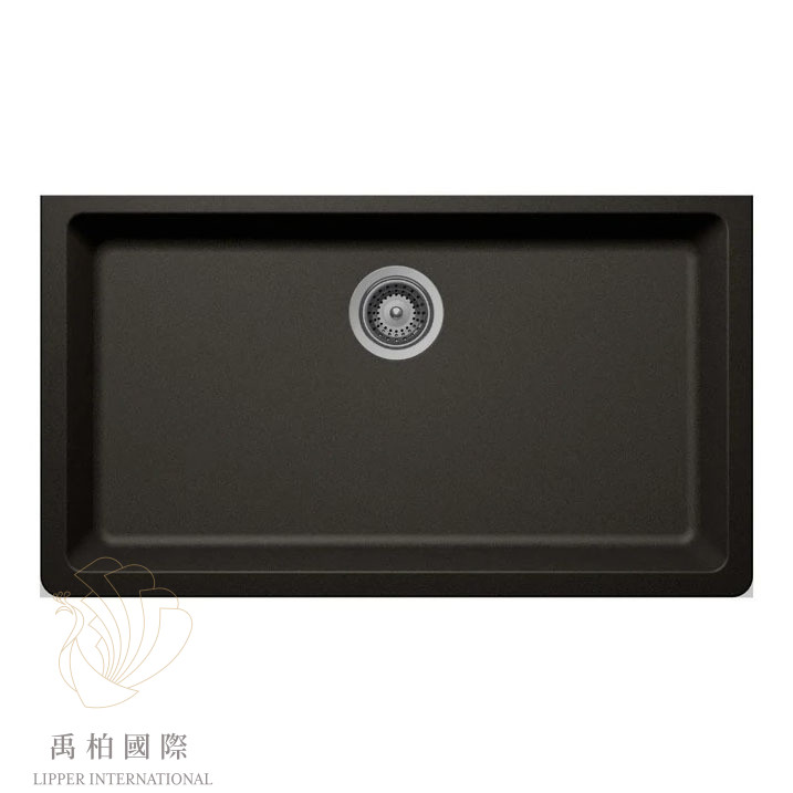 Hafele海福樂 花崗岩水槽N-100Y (84cm)石墨黑 570.33.570