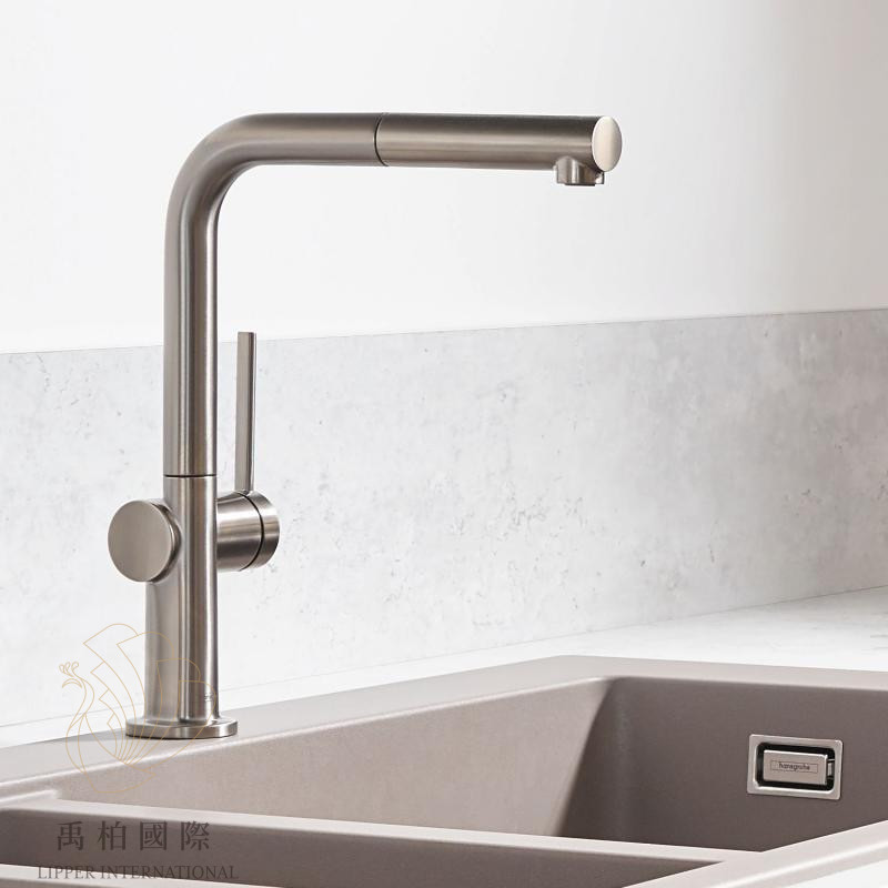 hansgrohe Talis M54伸縮廚房龍頭 不鏽鋼色 72808-80