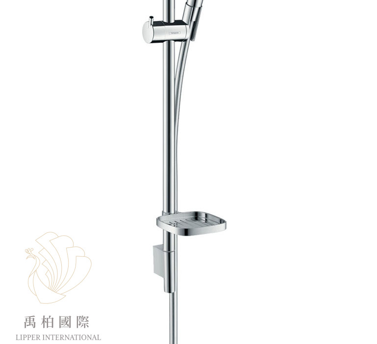 hansgrohe Raindance蓮蓬頭升降組 白/鉻(65cm) 26620400