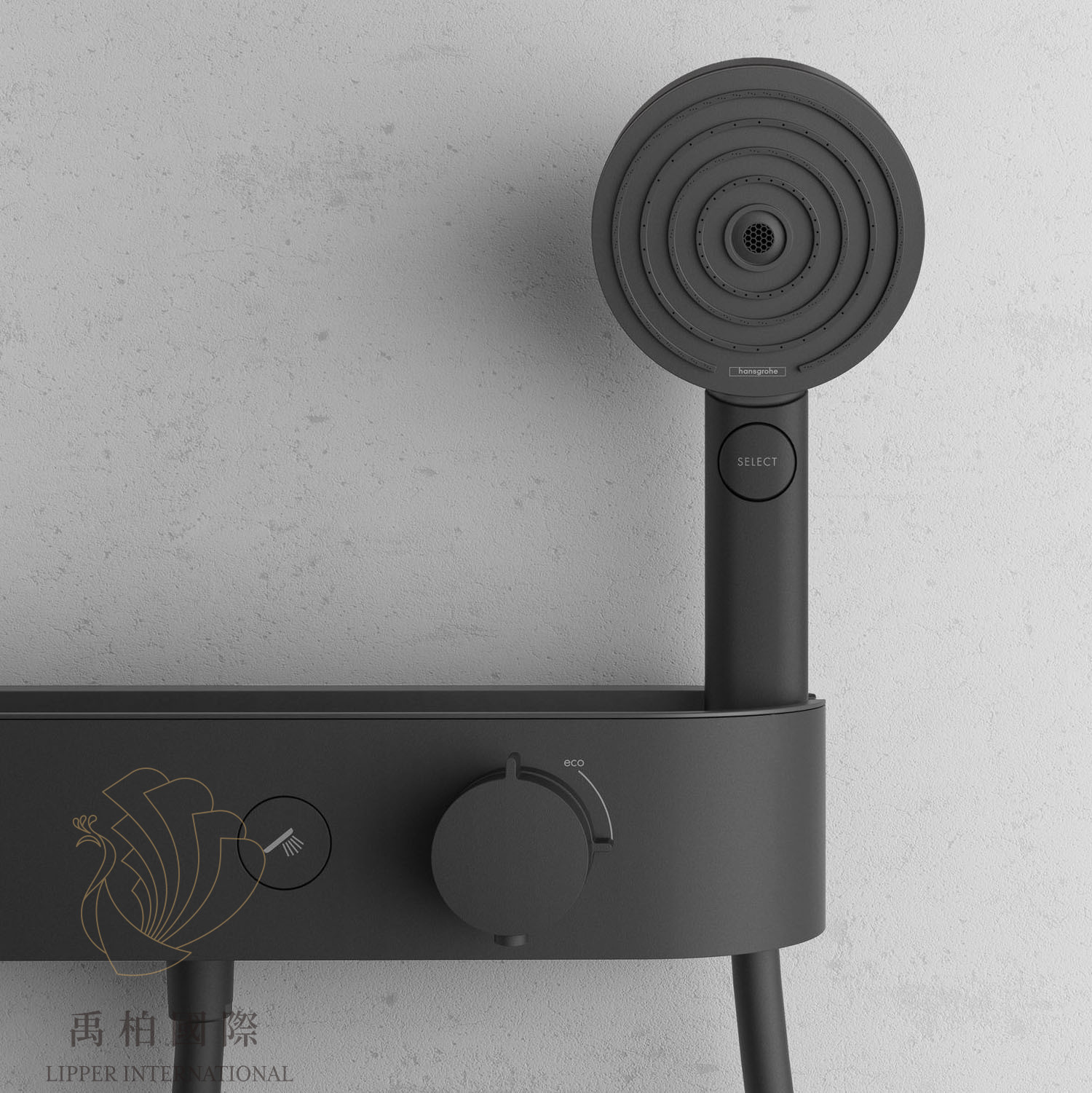 hansgrohe Pulsify Select S 蓮蓬頭 霧黑24100670