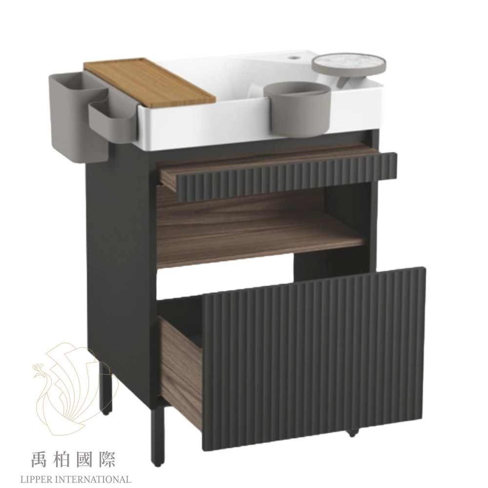 💖廚衛升級優惠💖KOHLER Spacity 浴櫃組(60cm)-黑 K-32161T-PPG