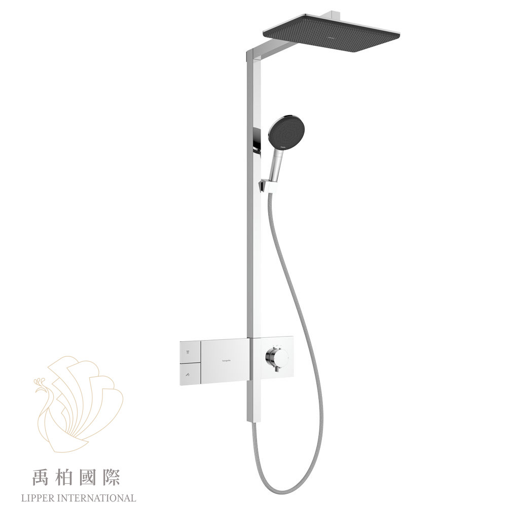 original-328 hansgrohe Alive Q恆溫淋浴花灑組 鉻色24580000