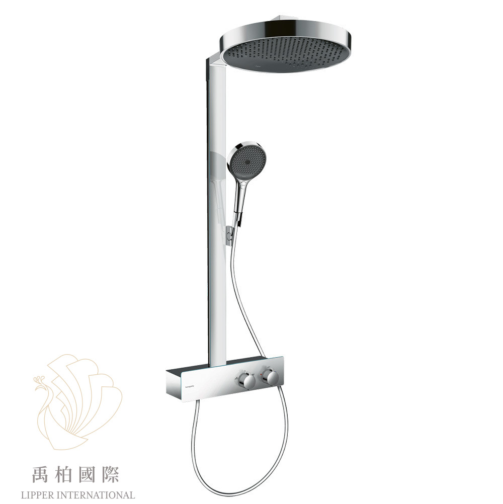 hansgrohe Rainfinity 360恆溫淋浴花灑組 鉻色26853000