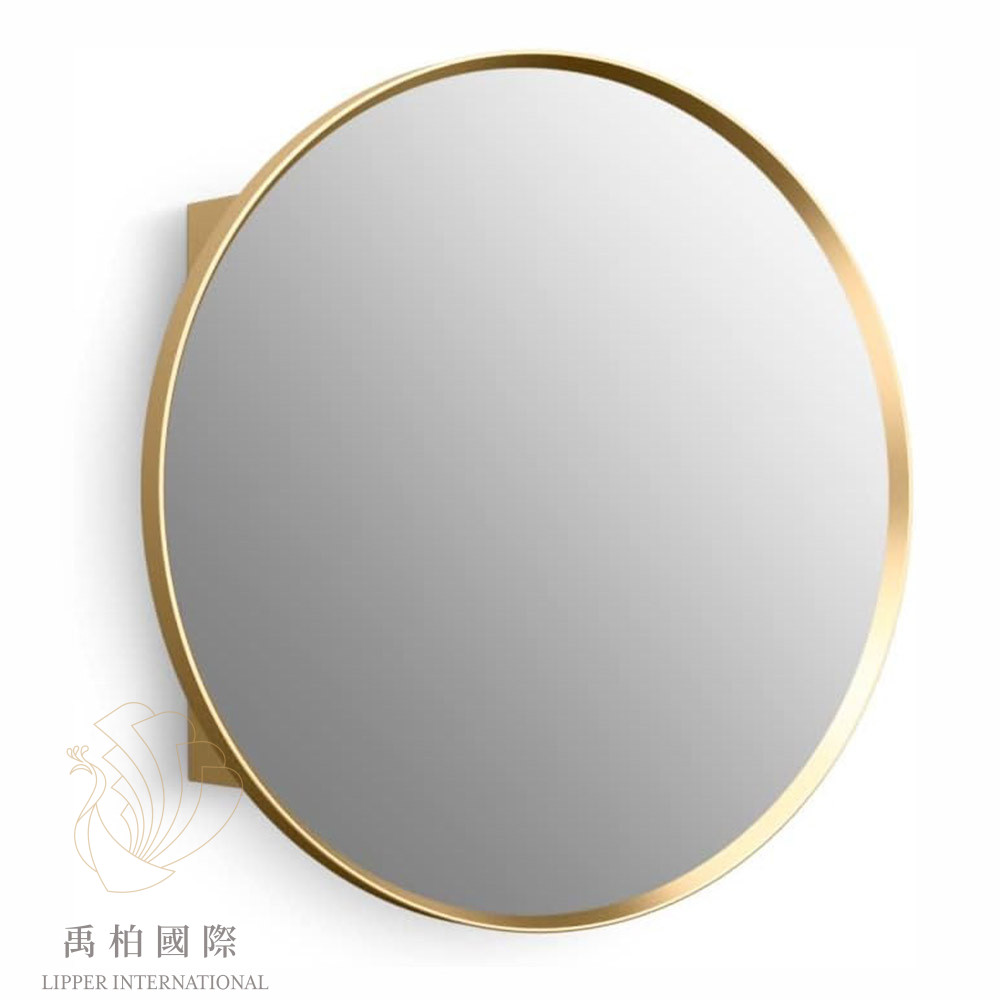 Kohler Verdera 圓形鏡櫃(60cm) 霧金 K-35572-BGL