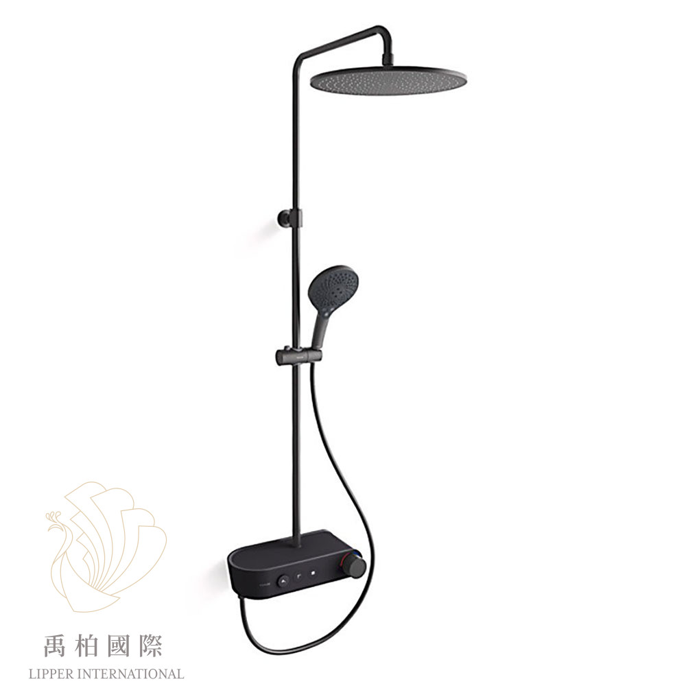 original-376 💖廚衛升級優惠💖KOHLER Fluence恆溫淋浴花灑-霧黑 K-38055T-9-BL