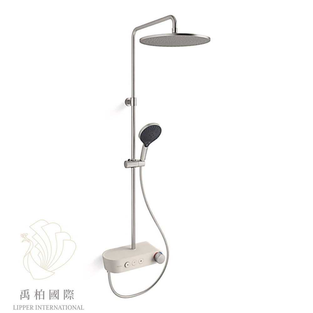 original-396 💖廚衛升級優惠💖KOHLER Fluence恆溫淋浴花灑-羅曼銀 K-38055T-9-BN