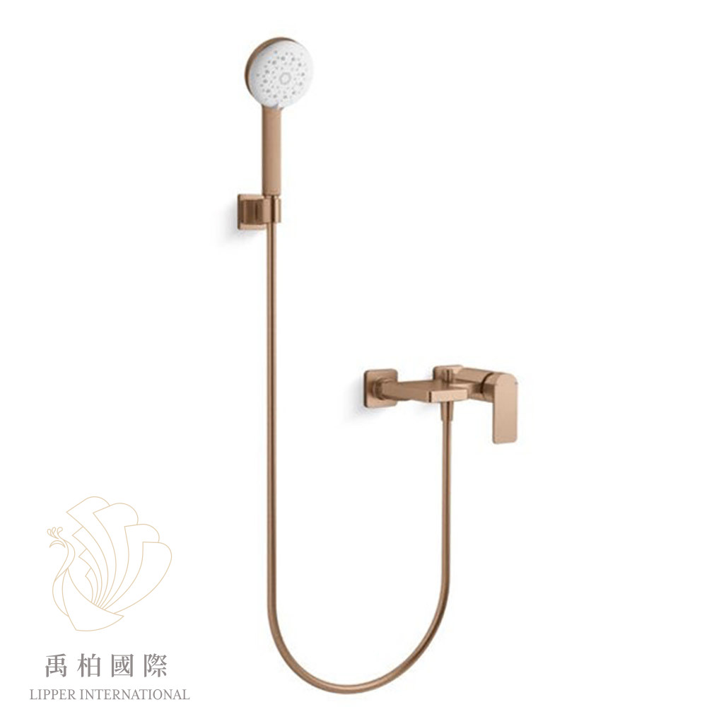 💖廚衛升級優惠💖KOHLER Parallel浴缸淋浴龍頭組-流沙金 K-23494T-4-BRD