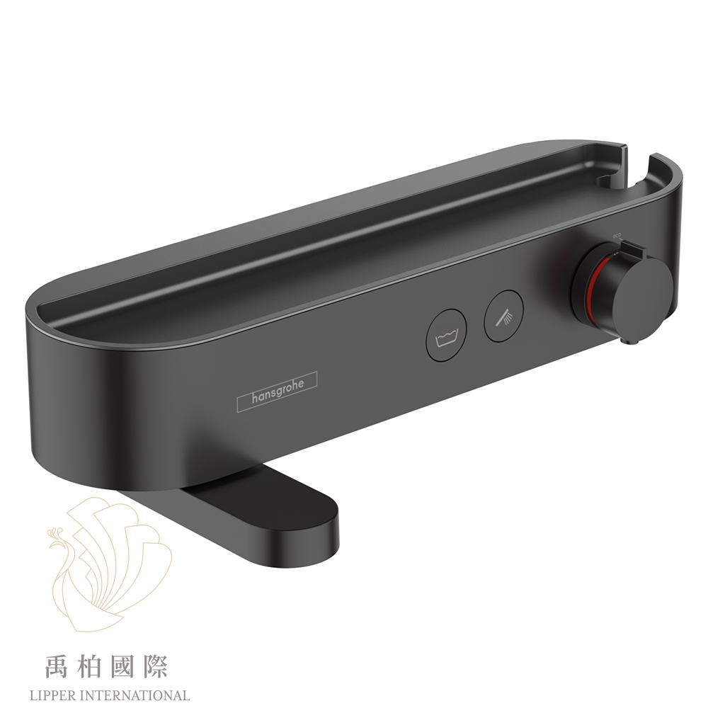 hansgrohe Pulsify恆溫浴缸淋浴龍頭 霧黑24340670