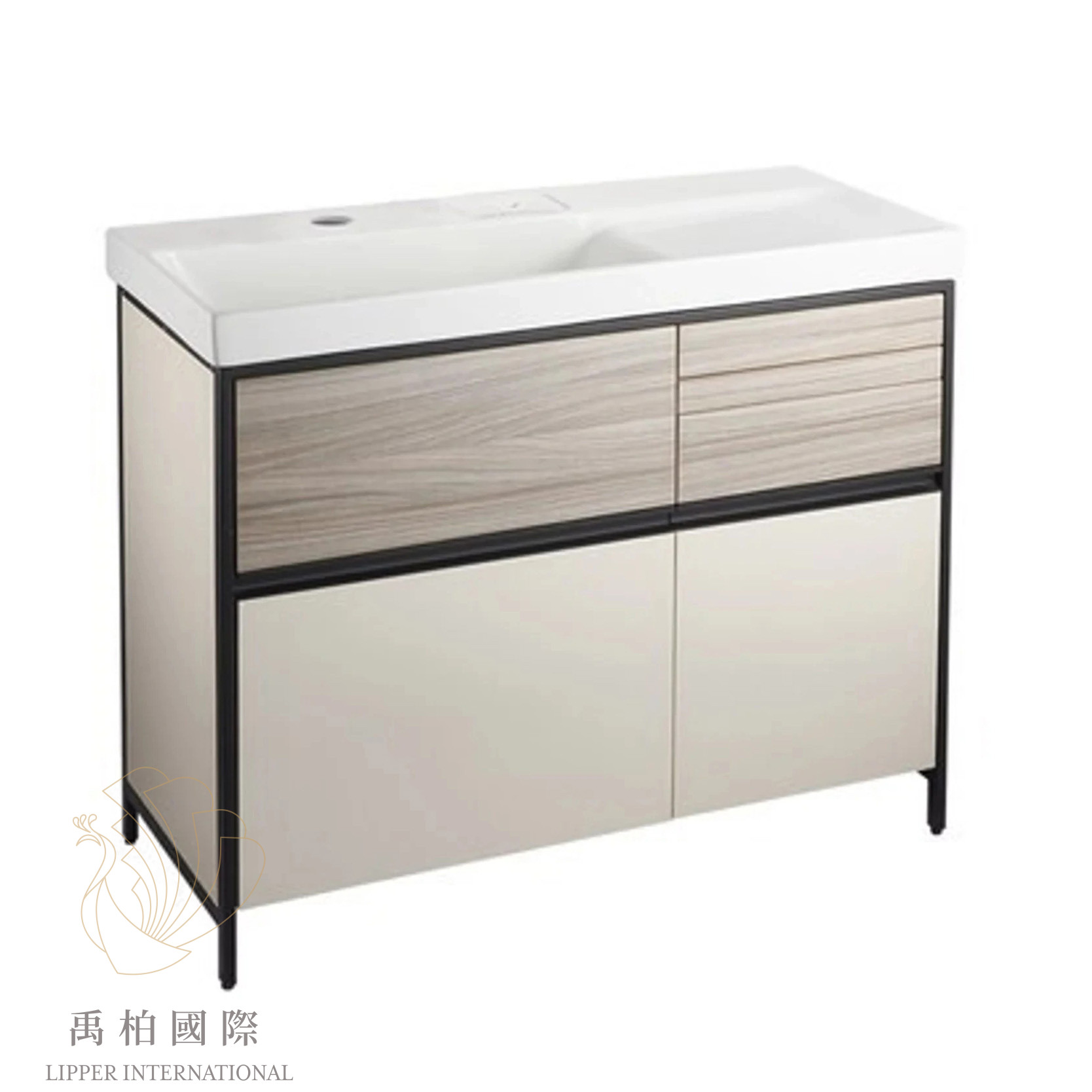 KOHLER Maxispace 2.0浴櫃組-奶茶米(100cm) K-23800T-MT9