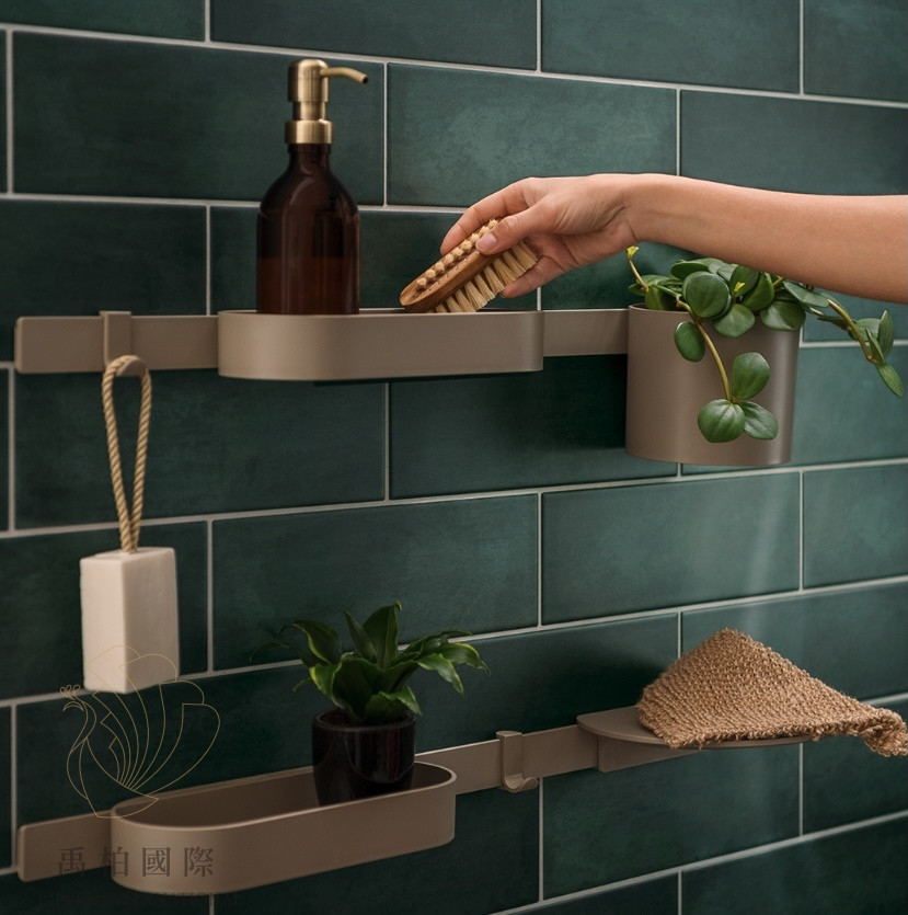 hansgrohe WallStoris 70cm掛桿配件組 霧黑27966670