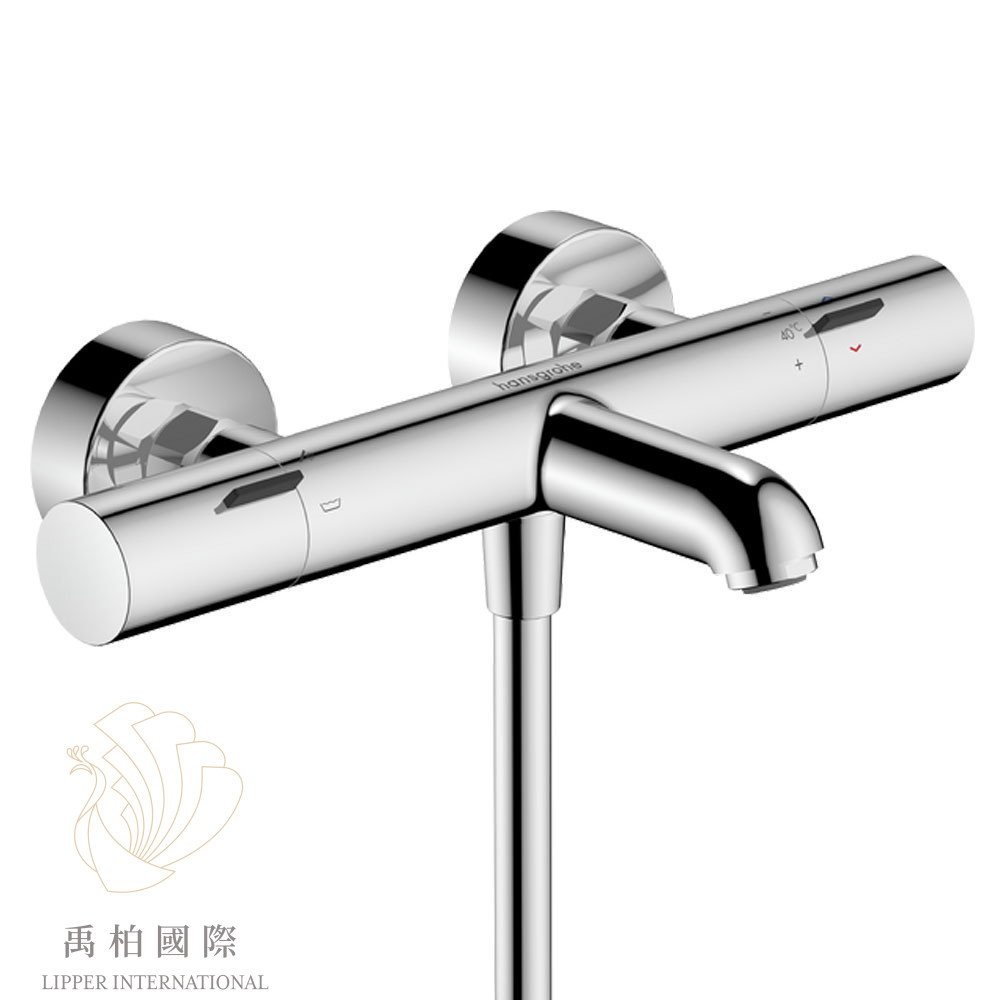 hansgrohe Ecostat Fine恆溫浴缸淋浴龍頭 鉻色13325000