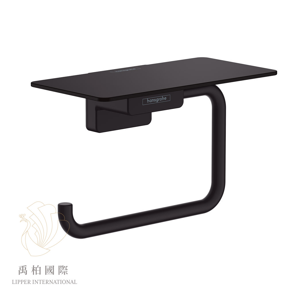 Hansgrohe AddStoris平台衛生紙架 霧黑41772677