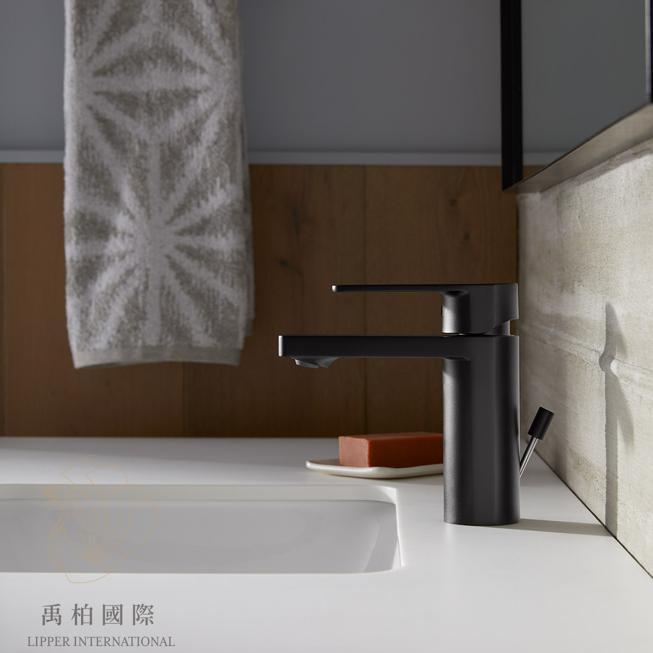 💖廚衛升級優惠💖KOHLER Parallel臉盆龍頭 霧黑K-23472T-4-BL