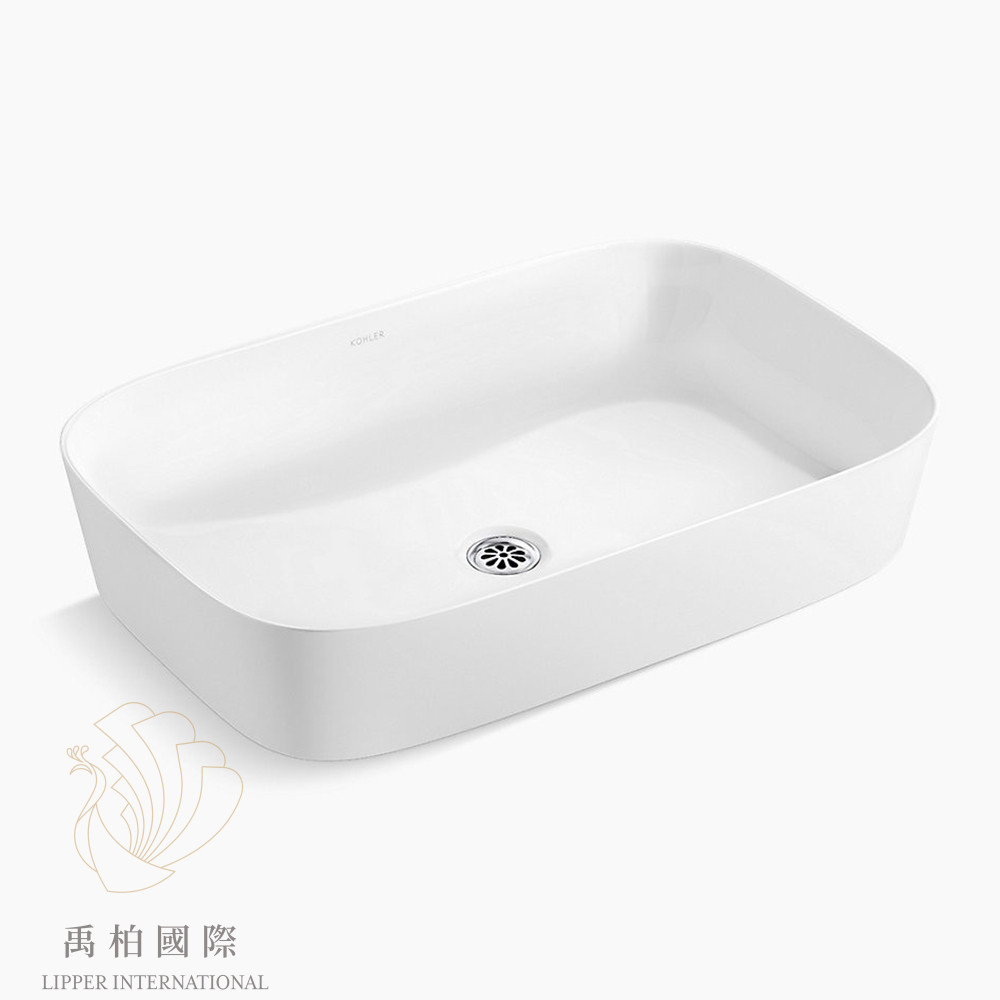original-529 KOHLER Modern Life Edge檯面盆 白色(60cm) K-21226IN-SS-0